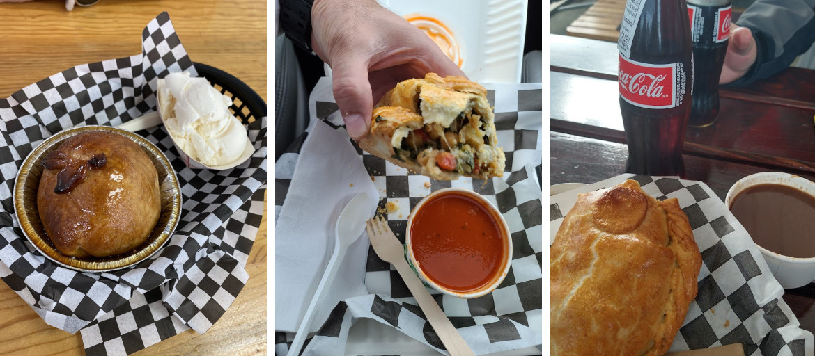 Bucket Bites Pasties