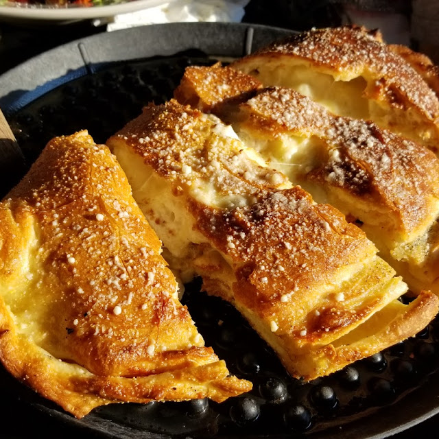 Calzone Chicken Sausage and Sweet Pepper