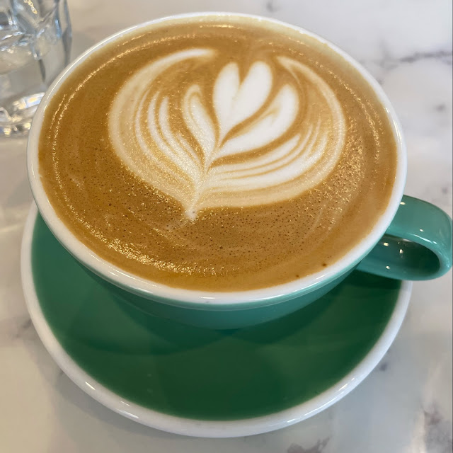 Hot Lavender Latte