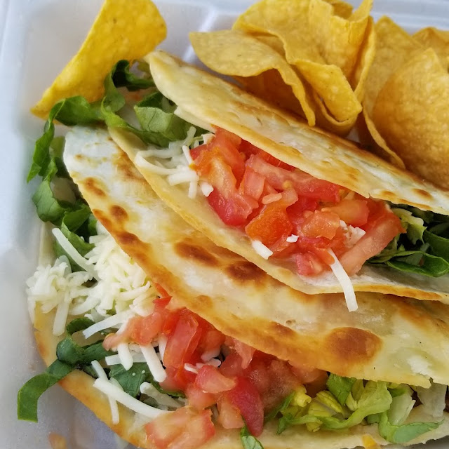 Shredded Beef Taco on Flour Tortillas