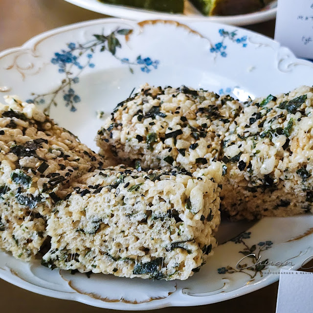 Nori Rice Krispie Square