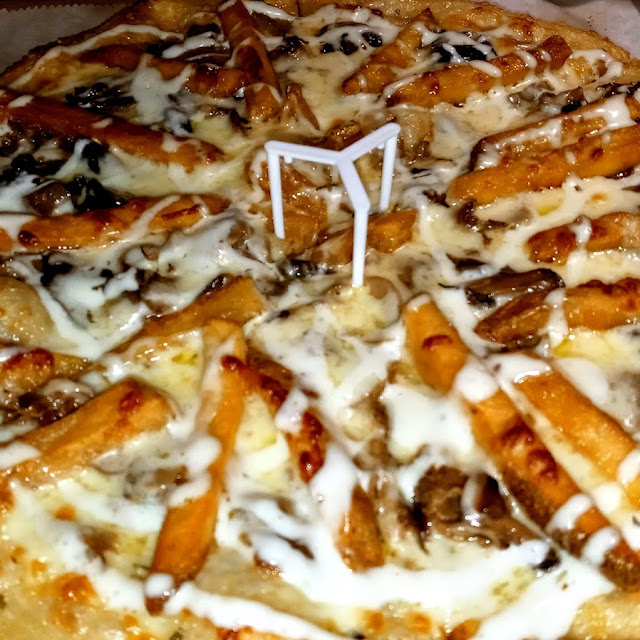Small Texas Ranch Steak Pizza