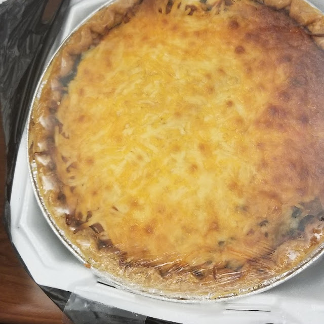 Beef and Beef Sausage Quiche