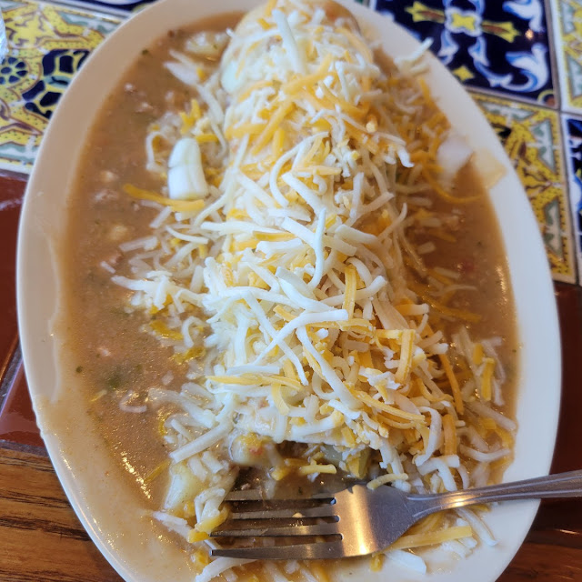 Smothered Breakfast Burrito