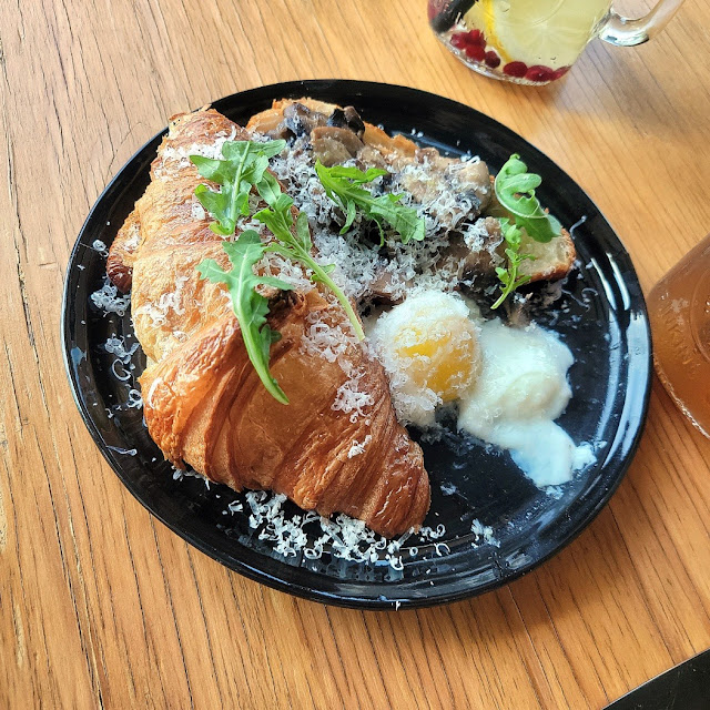 Truffle Mushroom Croissant