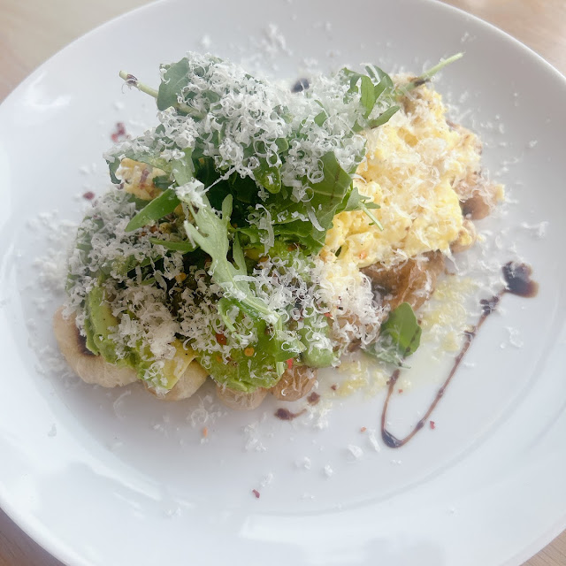 Avocado Egg Croffle