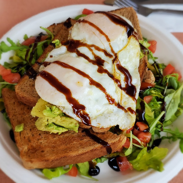 Eggs on Avocado Toast