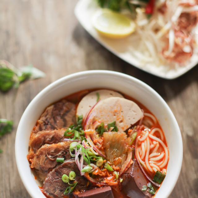 Bun Bo Hue- Spicy Beef Noodle Soup
