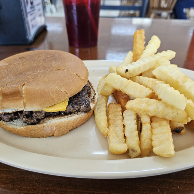 Cheeseburger and Fries
