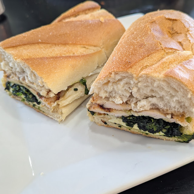 Chicken with Broccoli Rabe Panini