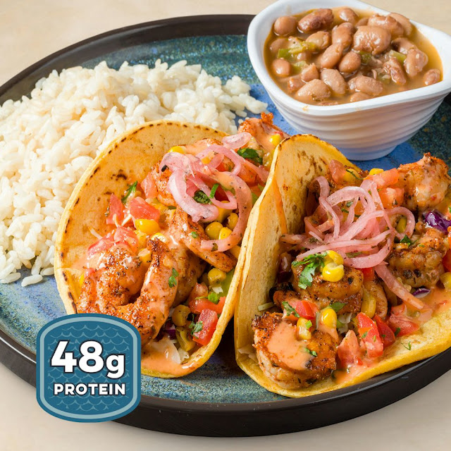 Cajun Shrimp Taco Combo