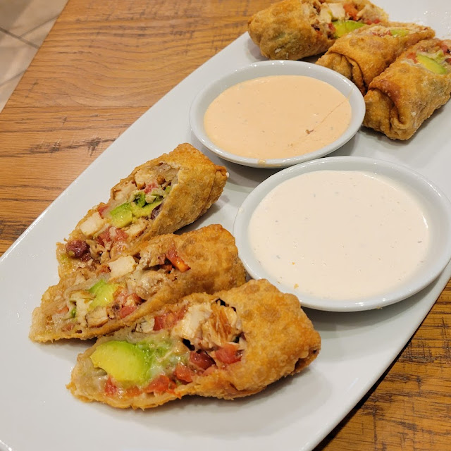 Avocado Club Egg Rolls