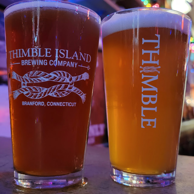 Beer from Thimble Island Brewery