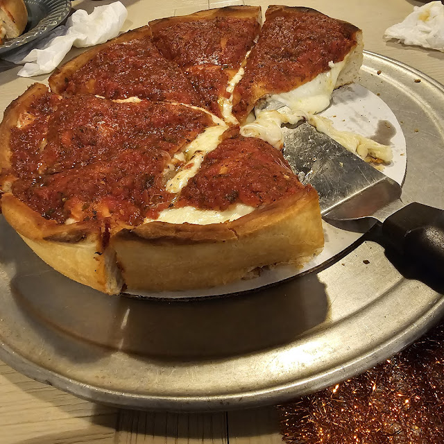 Cheese and Sausage Deep Dish