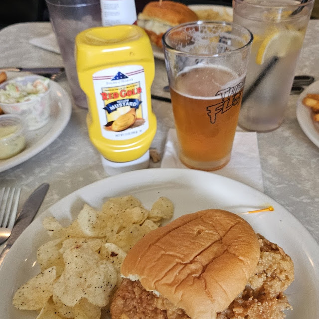 Walleye Fillet Sandwich