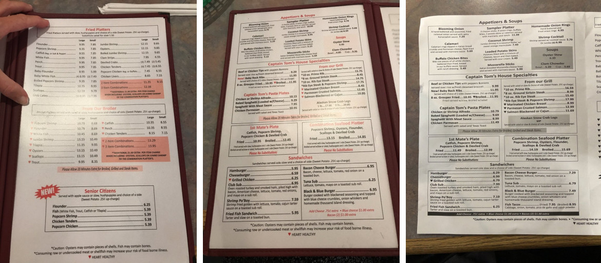 Captain Tom's Seafood