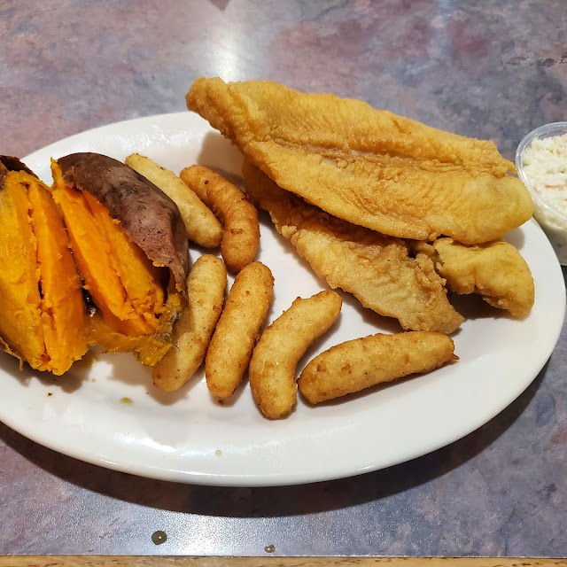 Catfish and Sweet Potato