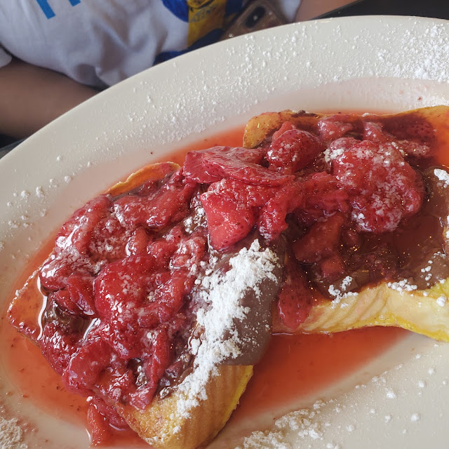 Stuffed French Toast with Strawberries