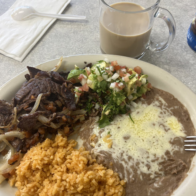Chilaquiles with Carne Asada