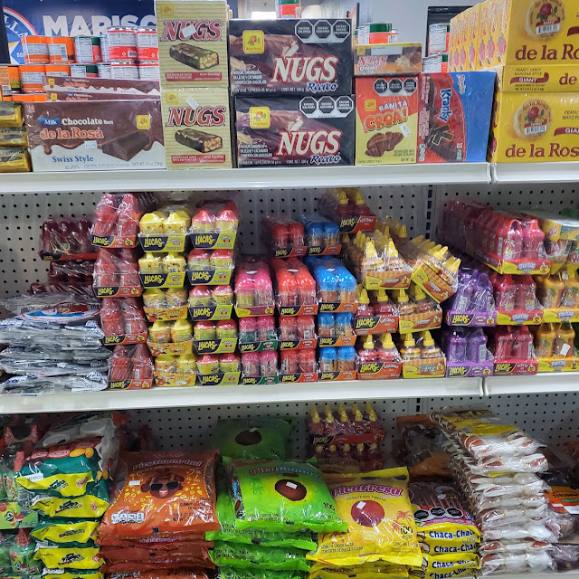 Mexican Candy Sweets Section