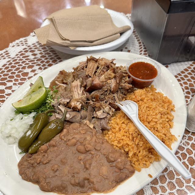 1 1 2 Pound of Carnitas Plate