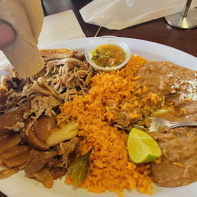 Combo Carnitas Plate