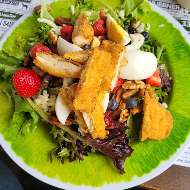 Salad w Crispy Chicken