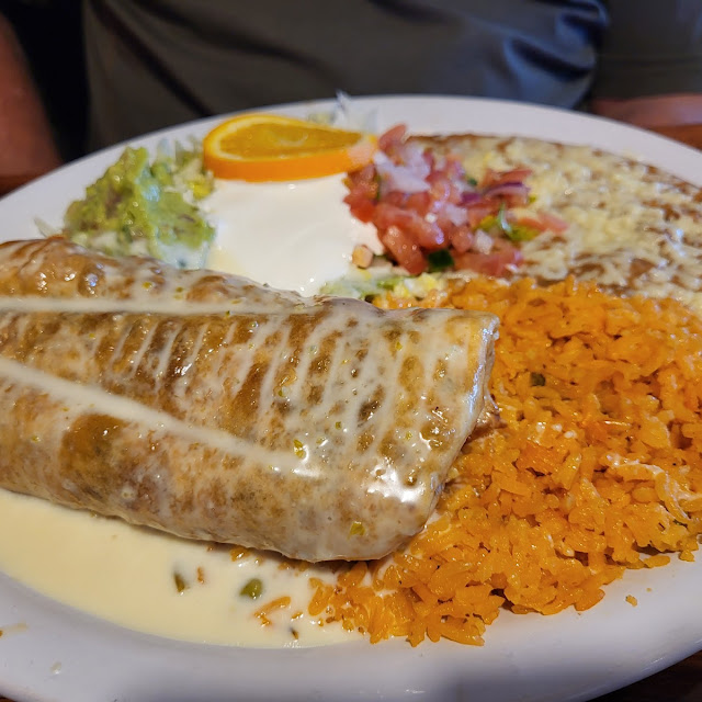 Shrimp Chimichanga
