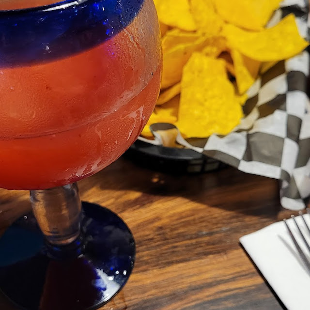 Blended Strawberry Margarita