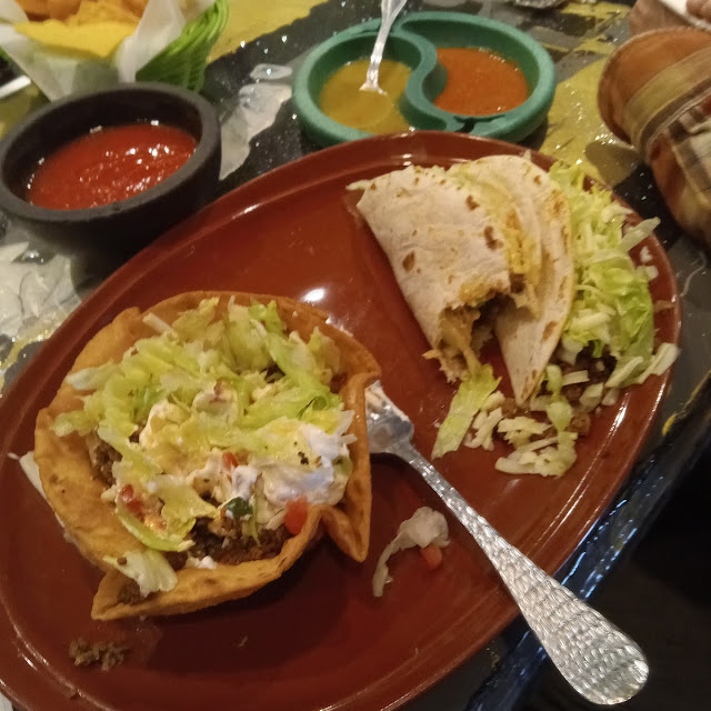 Taco Salad and Tacos