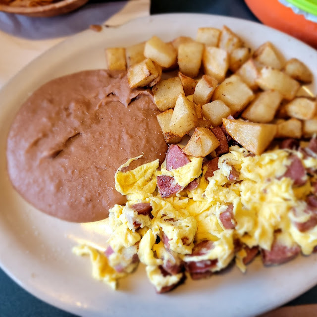 Country and Egg Plate