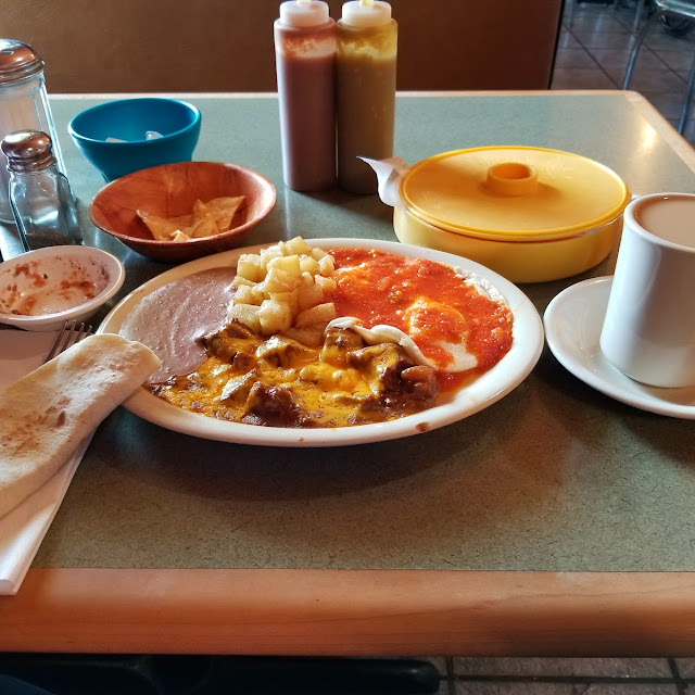 Huevos Rancheros & Carne Guisada