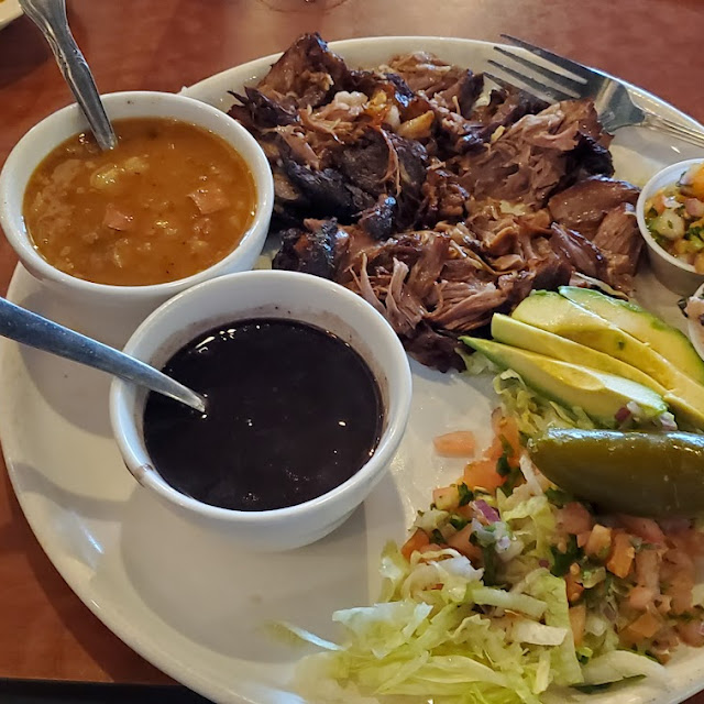 Carnitas Dinner with Black Beans on the Side