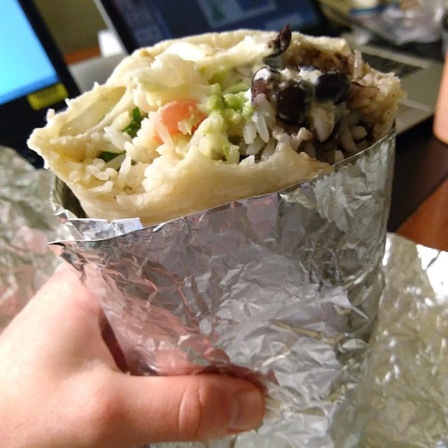 Mixed Vegetable Burrito