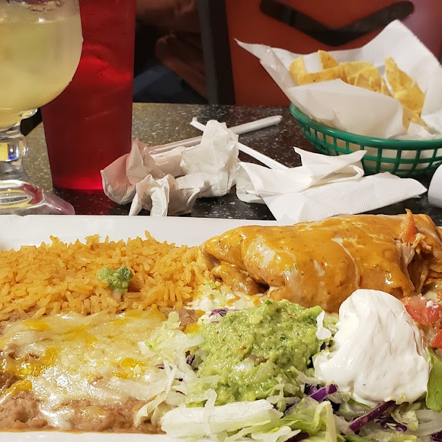 Seafood Chimichanga Dinner