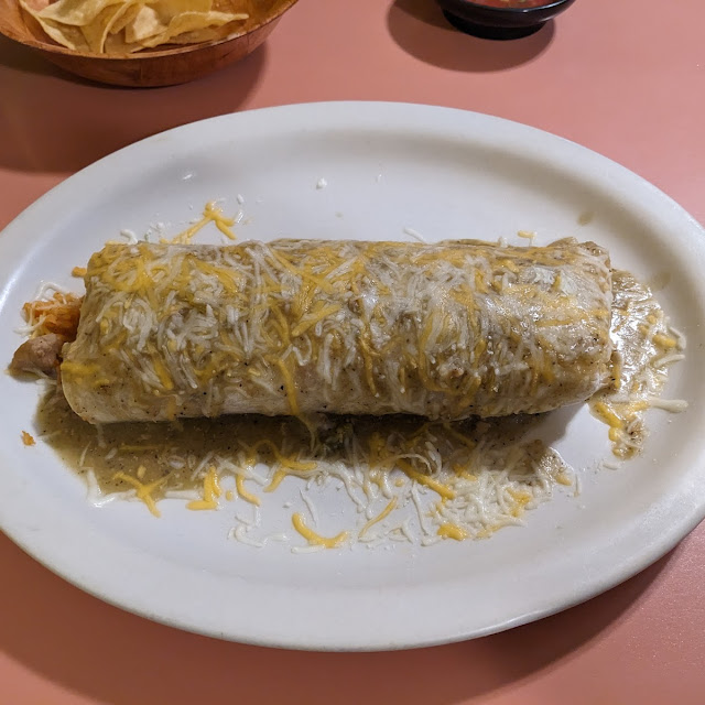 Chili Verde Burrito