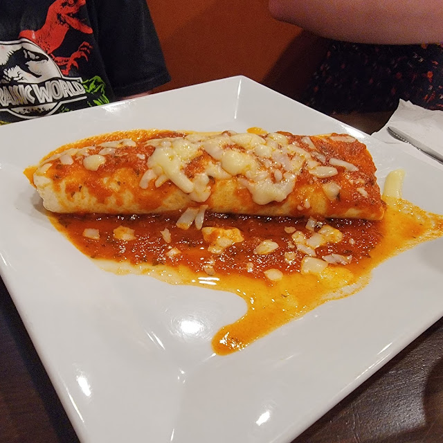 Beef Burritos with Red Sauce