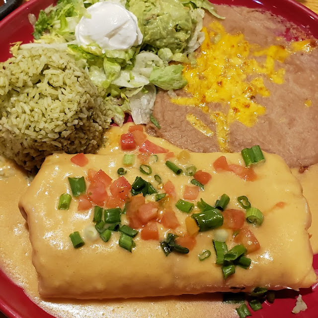 Seafood Chimichanga