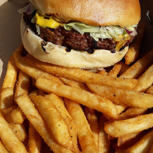 Cheeseburger and Fries