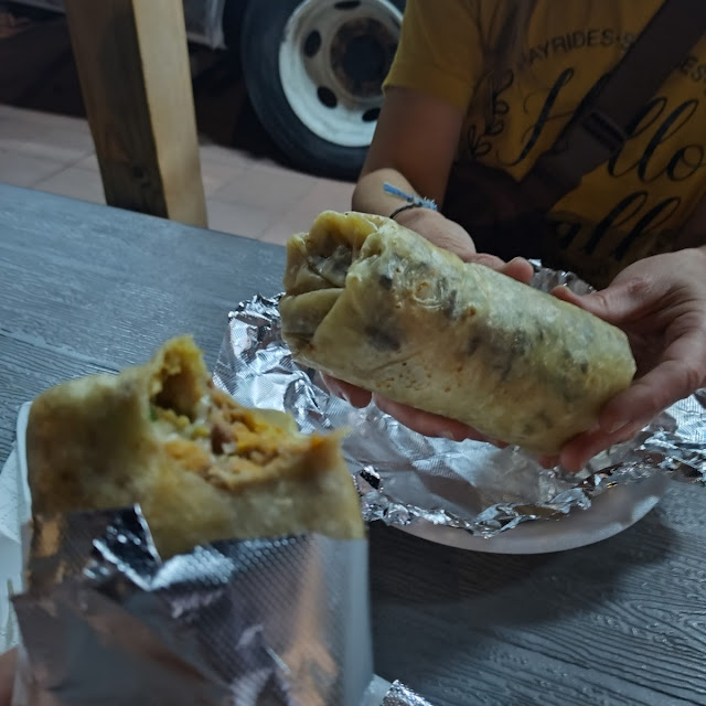 Steak Burrito Chicken Burrito