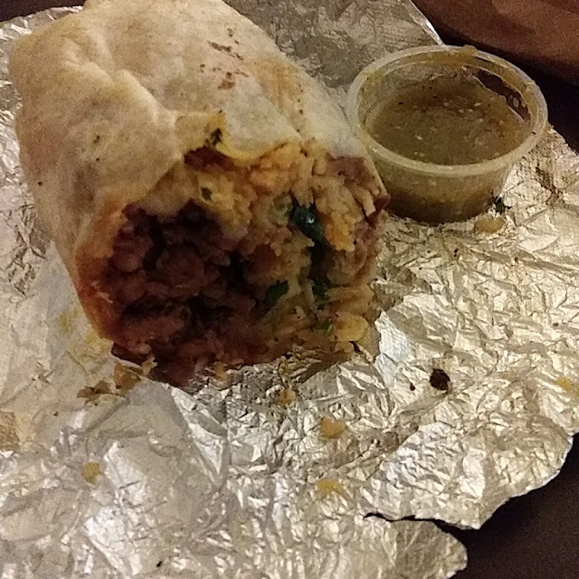 Adovado Burrito Marinated Pork
