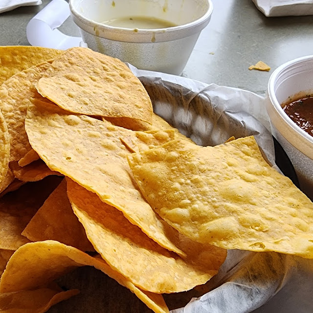 Chips Salsa and Queso