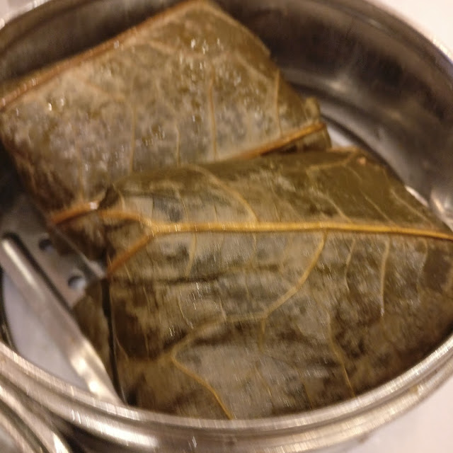 Sticky Rice in Lotus Leaf