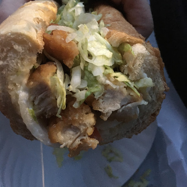 Homemade Chicken Cutlet Sub