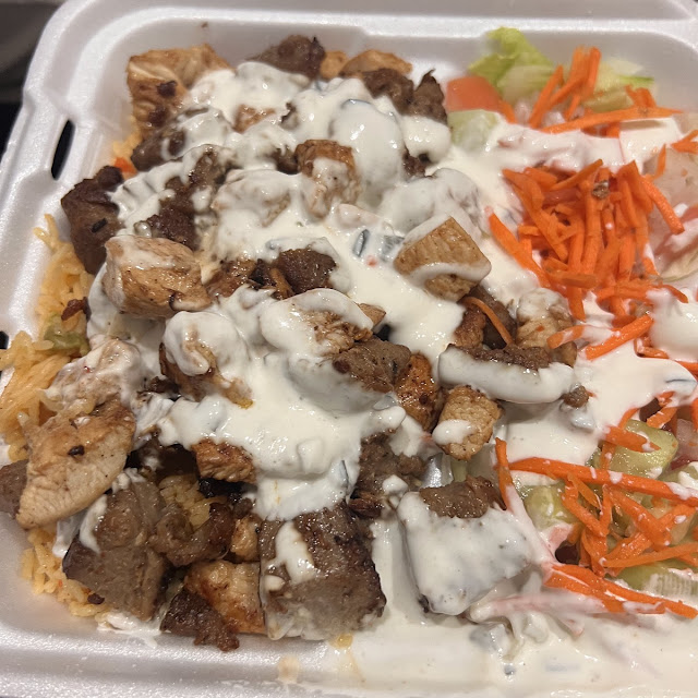 Chicken over Rice Meal