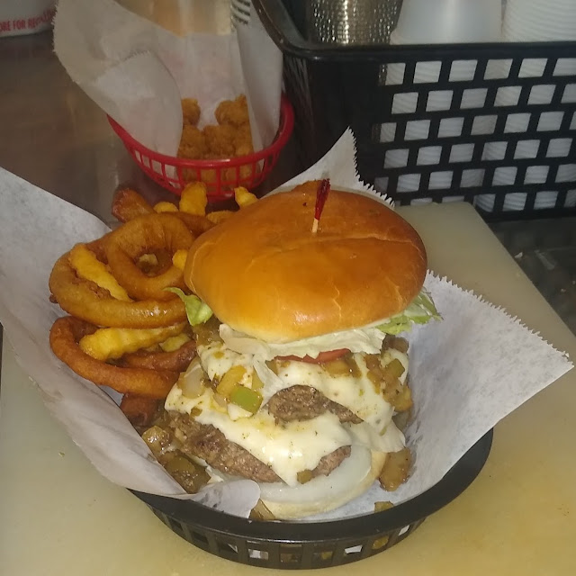 Double Chad's Burger with Fries
