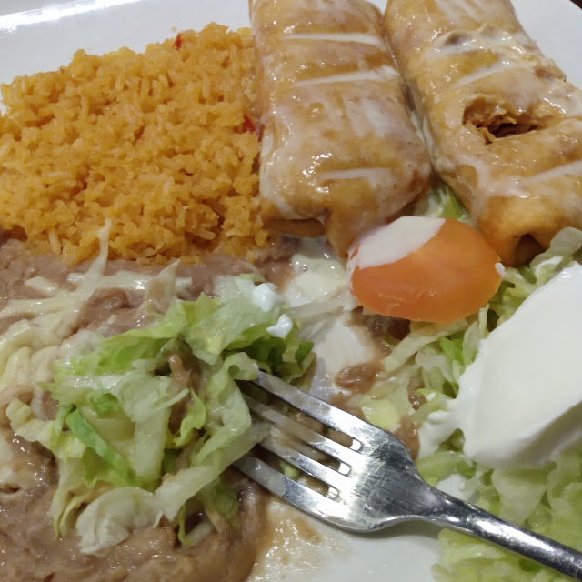Chimichanga Dinner