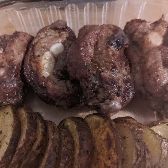 Rib Tip and Potatoes