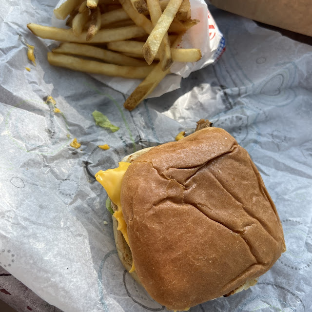 Cheeseburger and Fries