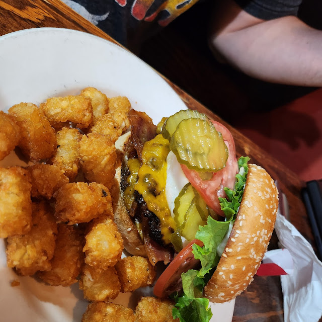Cheddar BBQ Bacon Burger